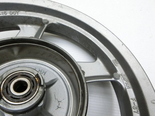 HX9306 ギア50/ GEAR50 BA50S 4KNT フロントホイール ホイールインチ12インチ フロント 12Fホイールサイズ12×2.15 UA03J-0534