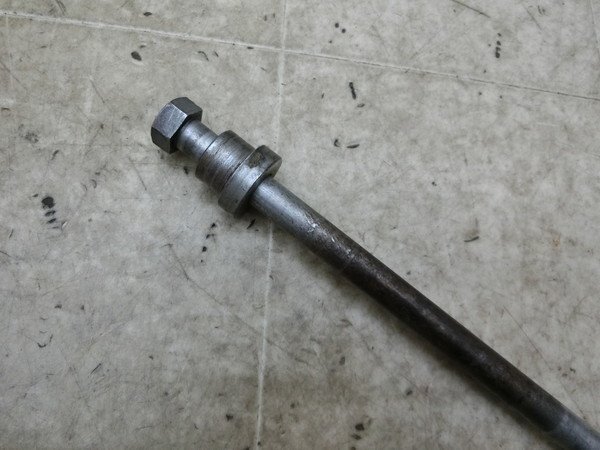 HX7886 フォーゲル50(6V)/ QB50 VOGEL リアアクスルシャフト シャフト全長約210mm,シャフト徑12mm 4U1-2031