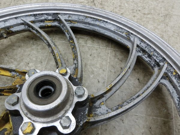 HX8334 RZ250 フロントホイール ホイールインチ18インチ フロント 18FホイールサイズJ18×1.85 29L-1117