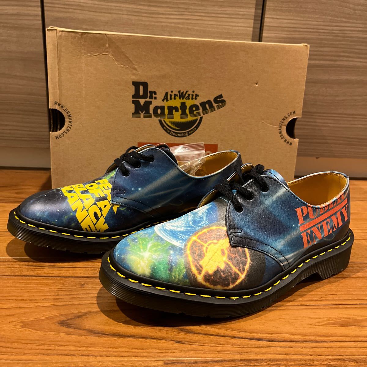 UNDERCOVER　Supreme　パブリックエネミー　Dr マーチン Supreme x Undercover x Public Enemy Dr. Martens Boots 3-Eye