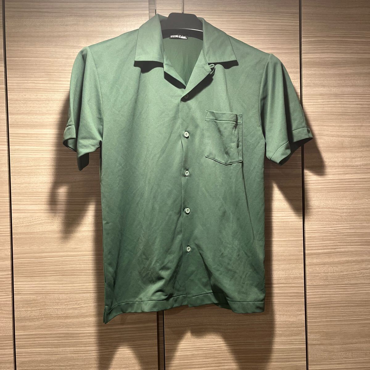 【美品】HYSTERIC GLAMOUR ヒステリックグラマー ボーリングシャツ S 半袖