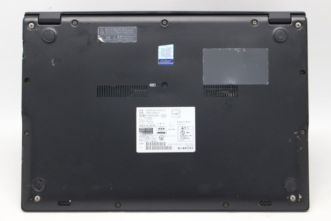 良品 フルHD 13.3型 Fujitsu LIFEBOOK U9310D Windows11 第10世代 i7-10610U 8GB NVMe 256GB-SSD カメラ LTE 無(wú)線Wi-Fi6 Office付 管:1853v