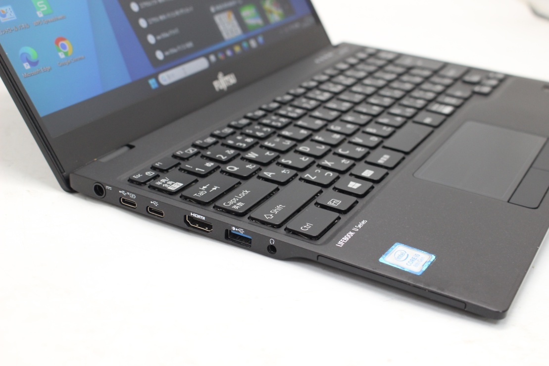 1846時(shí)間 中古良品 フルHD 13.3型 Fujitsu LIFEBOOK U939A Windows11 八世代 i5-8365u 8GB 256GB-SSD 無(wú)線 Office付 中古パソコン 管:1835s
