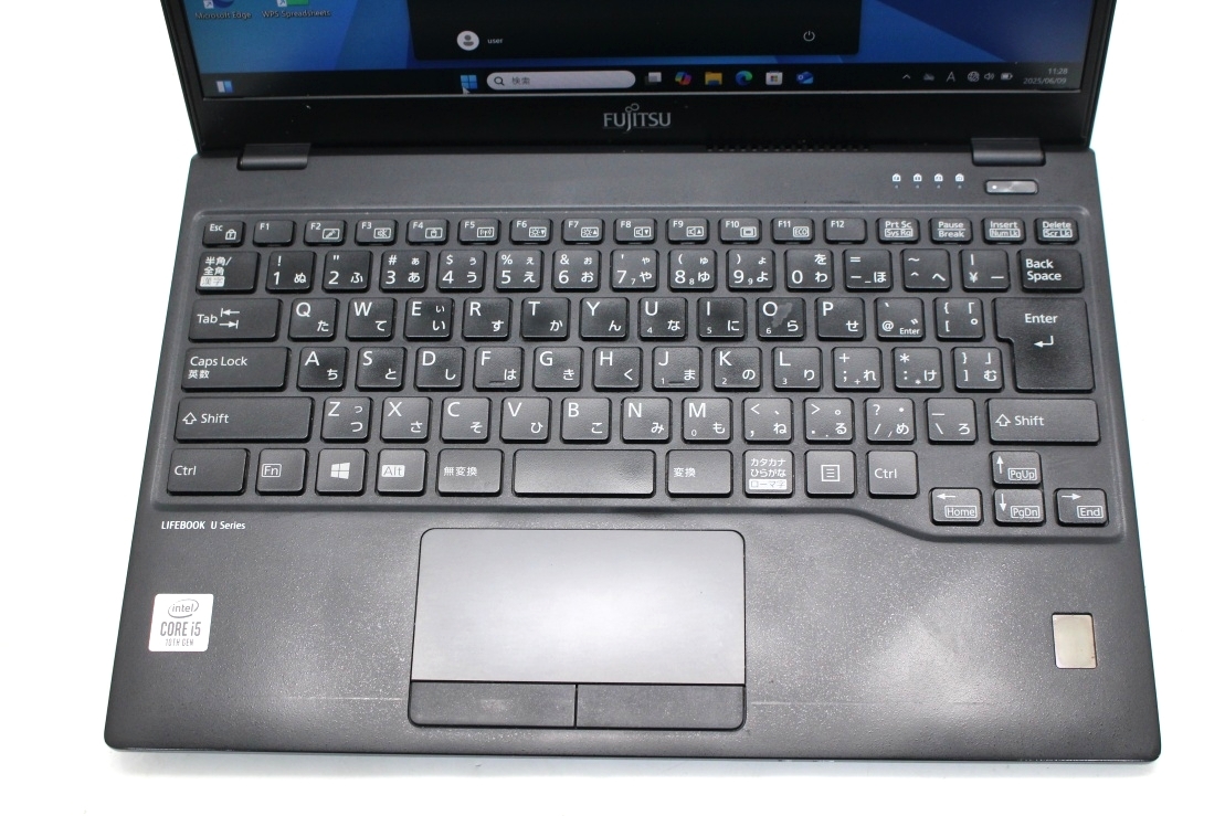 中古良品 フルHD 13.3型 Fujitsu LIFEBOOK U9310D Windows11 第10世代 i5-10310u 8GB NVMe 128GB-SSD カメラ 無線 Office付 管:1113s