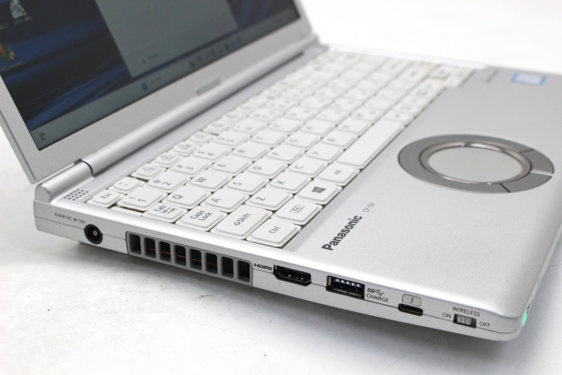 中古良品 フルHD対応WUXGA 12.1型 Panasonic Let's note CF-SV7R Windows11 八代 i5-8350u 16GB 256GB-SSD カメラ 無線 Office付 管:1029s
