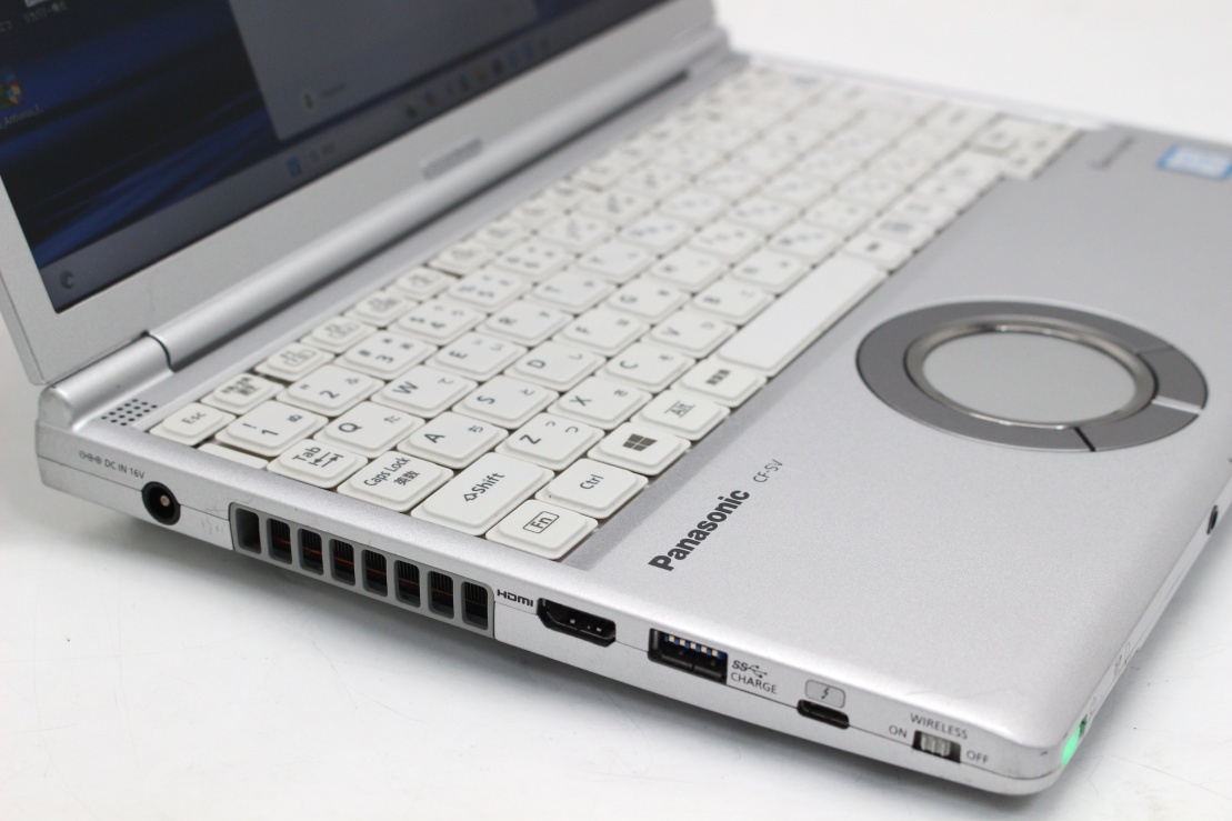 中古 フルHD対応WUXGA 12.1型 Panasonic Let's note CF-SV7UFKVS Windows11 第8世代 i7-8650U 16GB 512GB-SSD カメラ LTE 管:1712s