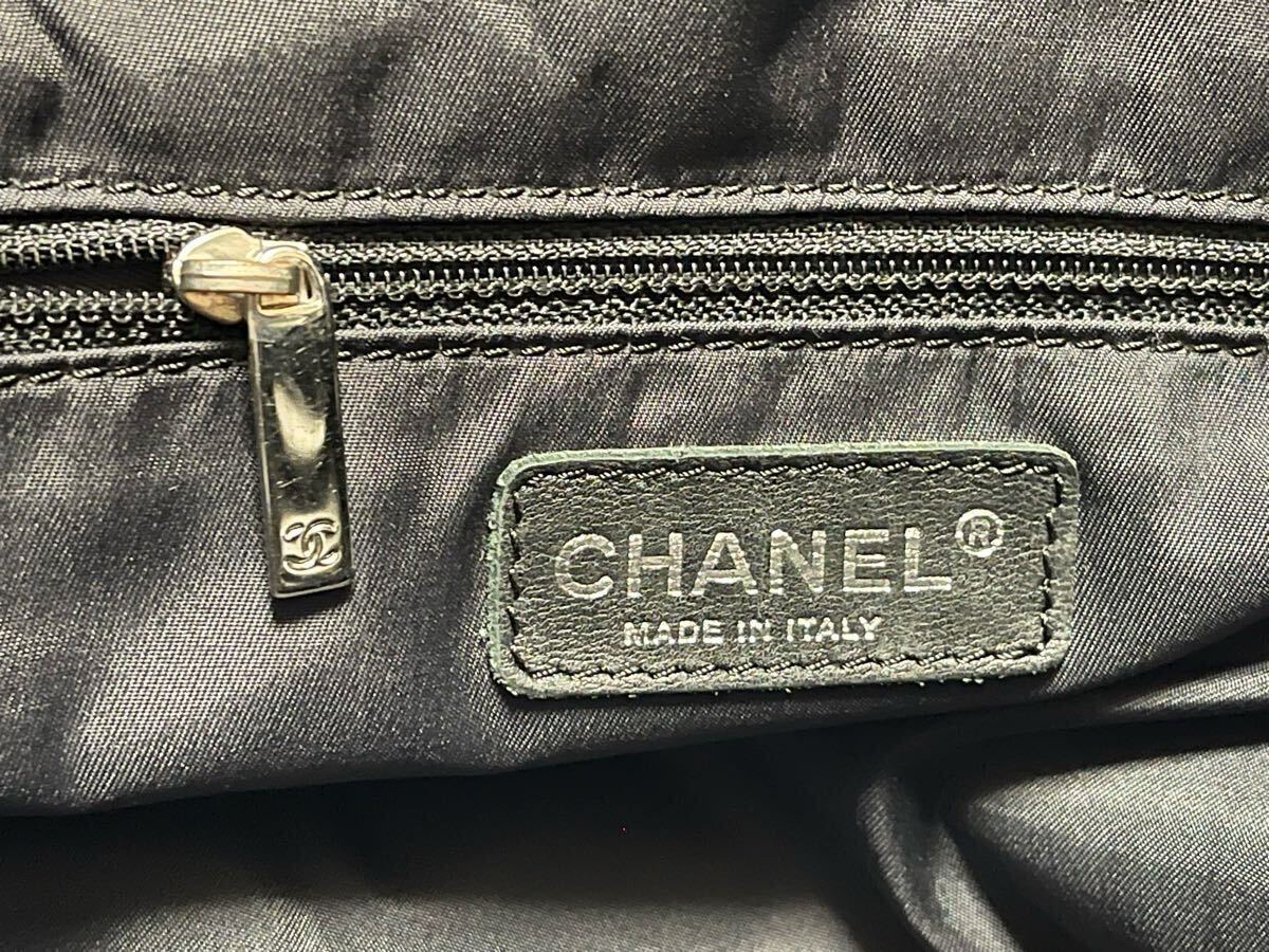 1000円～正規(guī)品 シャネル CHANEL ココマーク パリビアリッツ ポーチ付き シリアルシールあり ヴィンテージ トートバッグ ショルダーバッグ 