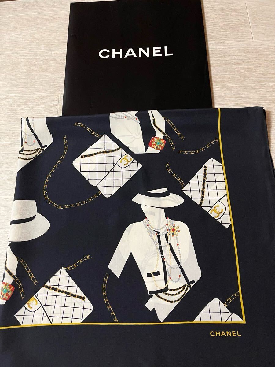 CHANEL 正規品 大判スカーフ 新作グッ CHANEL - 【シャネル】大判スカーフの通販 by Pinky
