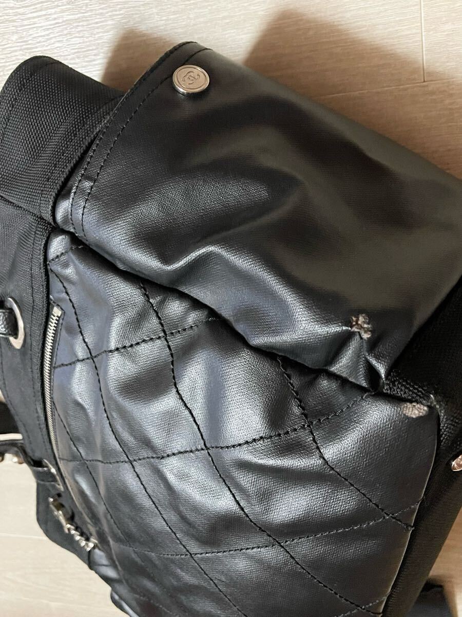 1000円～正規(guī)品 シャネル CHANEL ココマーク パリビアリッツ ポーチ付き シリアルシールあり ヴィンテージ トートバッグ ショルダーバッグ 