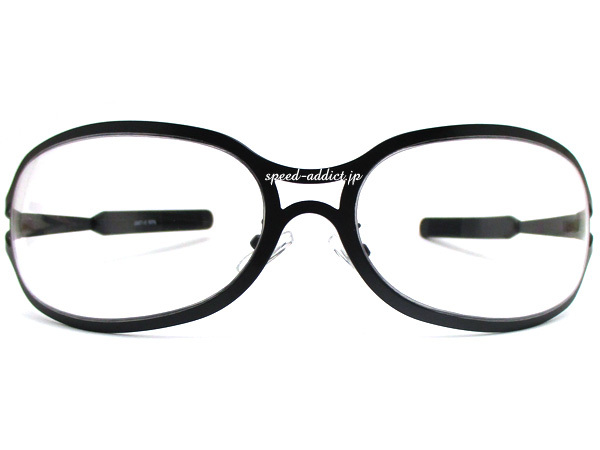 METAL OVAL SUNGLASS матовый BLACK × CLEAR + очки кейс BLACK/ metal овальный солнцезащитные очки lenny kravitzre колено kla Bit'z hide модель мода 