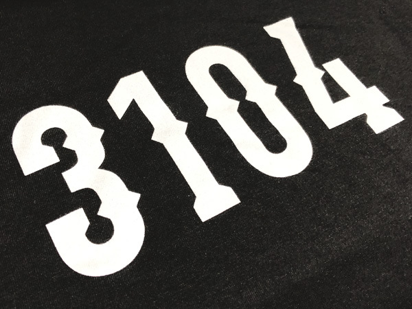 3104 Ringer T-shirt BLACK × GRAY L/リンガーtシャツ黒半袖t大學カレッジロゴ単色タグトリコタグランタグ青タグアメカジusaアメリカン90s
