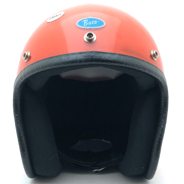 送料無料 Dead Stock 新品 箱付 BUCO ENDURO ORANGE 56cm/デッドストックブコエンデューロオレンジビンテージヘルメットsmallスモールブコ