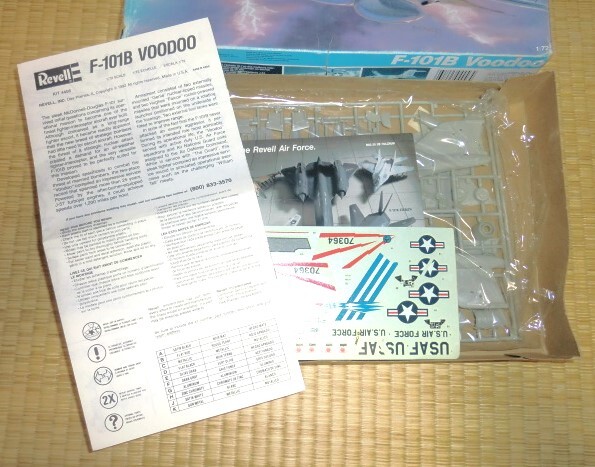  не использовался товар Revell 1/72makda фланель F-101Bb-du- America ВВС 4456
