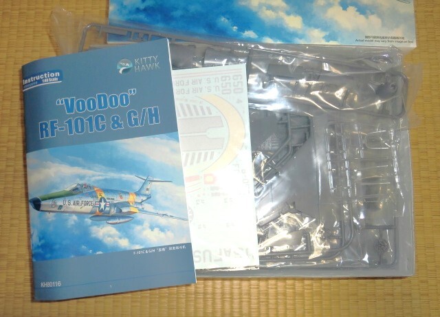  Kitty Hawk модель 1/48makda фланель RF-101C&G/Hb-du-Voodoo KITTY HAWK