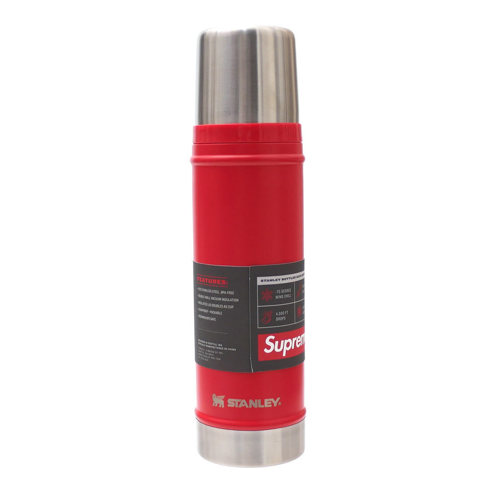 Supreme シュプリーム Stanley 20 oz. Vacuum Insulated Bottle Red 2019FW スタンレー 20オンス 真空サーモボトル レッド 新品半タグ付き
