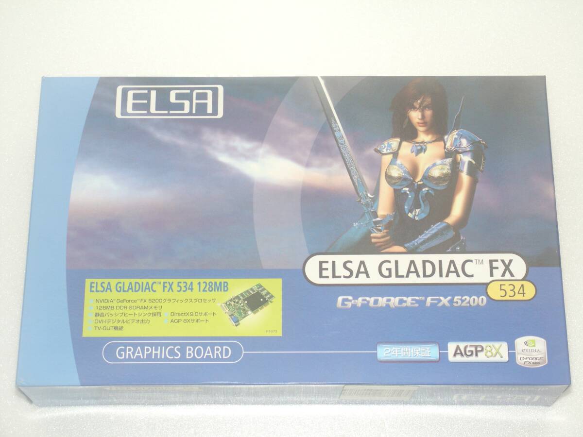 ELSA GLADIAC FX 534 128MB GeForce FX5200