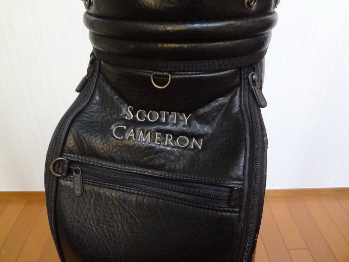 初期 Scotty Cameron/ バッファローキャディバッグ合皮/ビンテージ 初期 Scotty Cameron/ バッファローキャディバッグ合皮