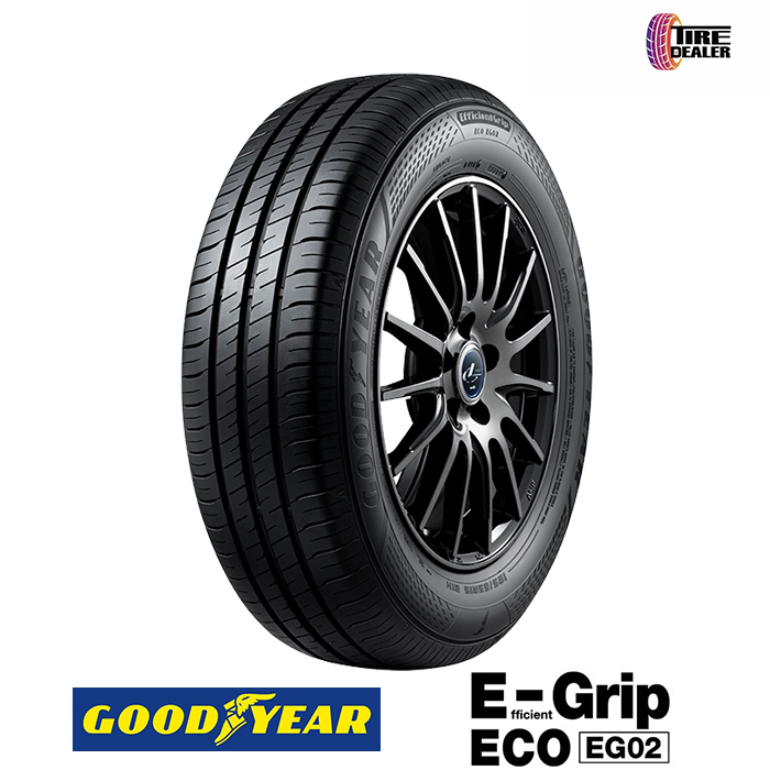 【配送方法限定】 ※2本以上で送料無料 2025年製グッドイヤー 165/50R16 75V GOODYEAR EfficientGrip ECO EG02 サマータイヤ