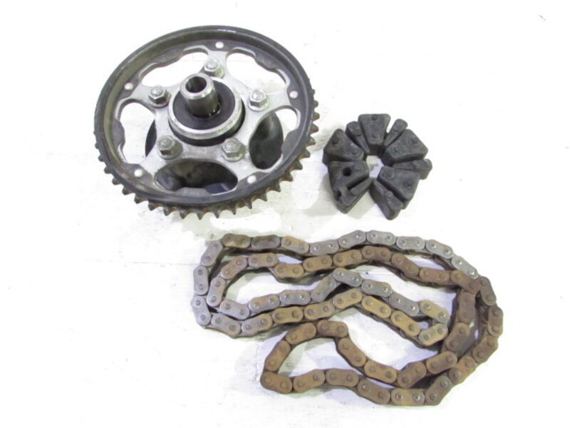 ZEXT CBX750F RC17 希少!! 純正 スプロケットタワー チェーン/スプロケ/ダンパー付 検※ CB750F RC04 RC01E インテグラ ボルドール 156K55