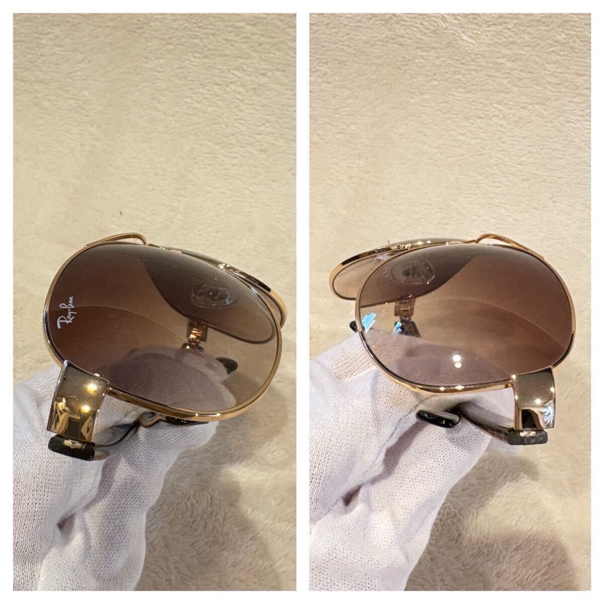 【良品】【レイバン】サングラス ティアドロップ べっ甲柄 RB3386 1円〜 未使用級 Ray-Ban レイバン RB3386 ティアドロップ