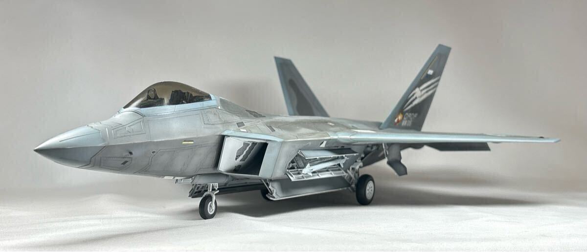 * конечный продукт * Hasegawa 1/48 F-22lapta-` -тактный rider 1`