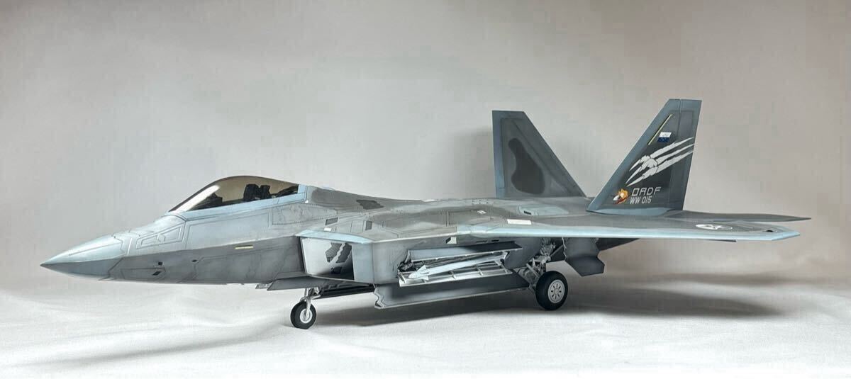 * конечный продукт * Hasegawa 1/48 F-22lapta-` -тактный rider 1`