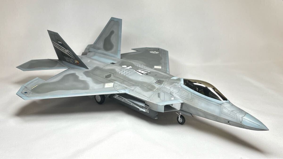 * конечный продукт * Hasegawa 1/48 F-22lapta-` -тактный rider 1`