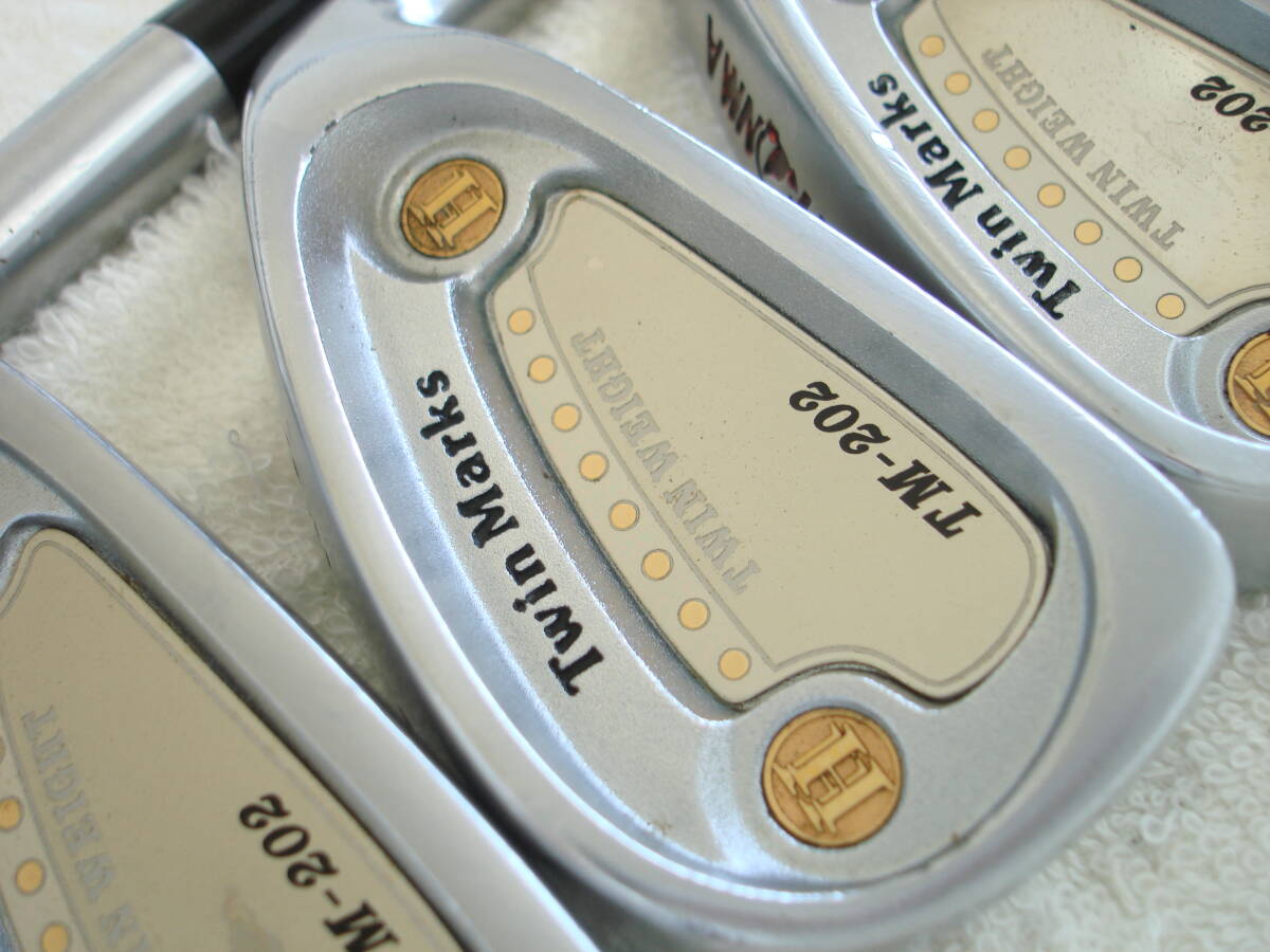 ＃WEALTHY INVESTOR▲本間ゴルフ Twin Marks TM-202 完全10本set