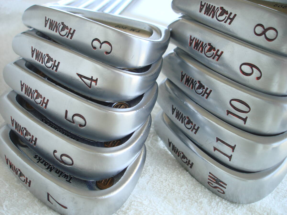 ＃WEALTHY INVESTOR▲本間ゴルフ Twin Marks TM-202 完全10本set