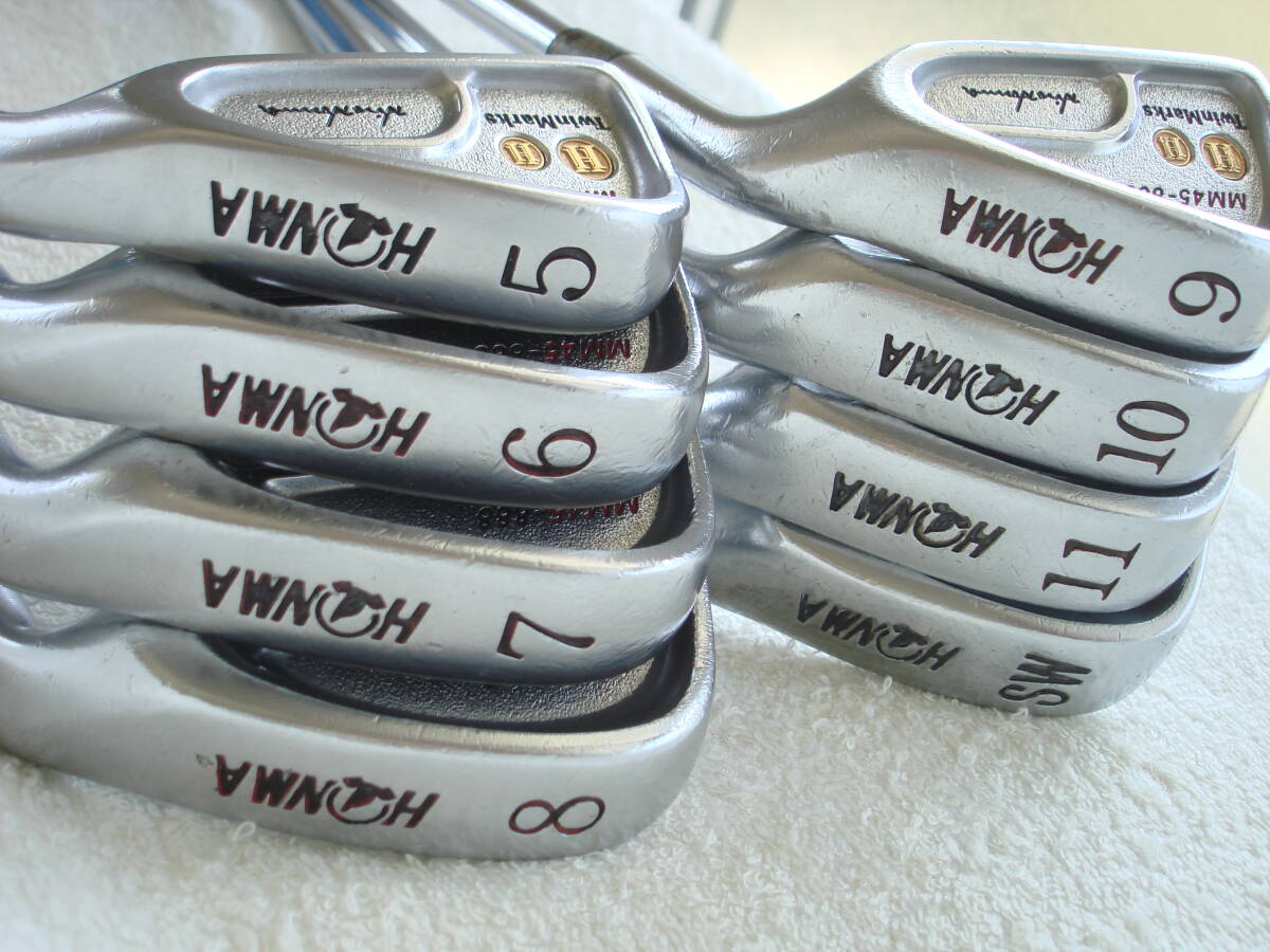 ＃絵に描いた餅▲本間ゴルフ45周年記念 Twin Marks MM45-888 8本