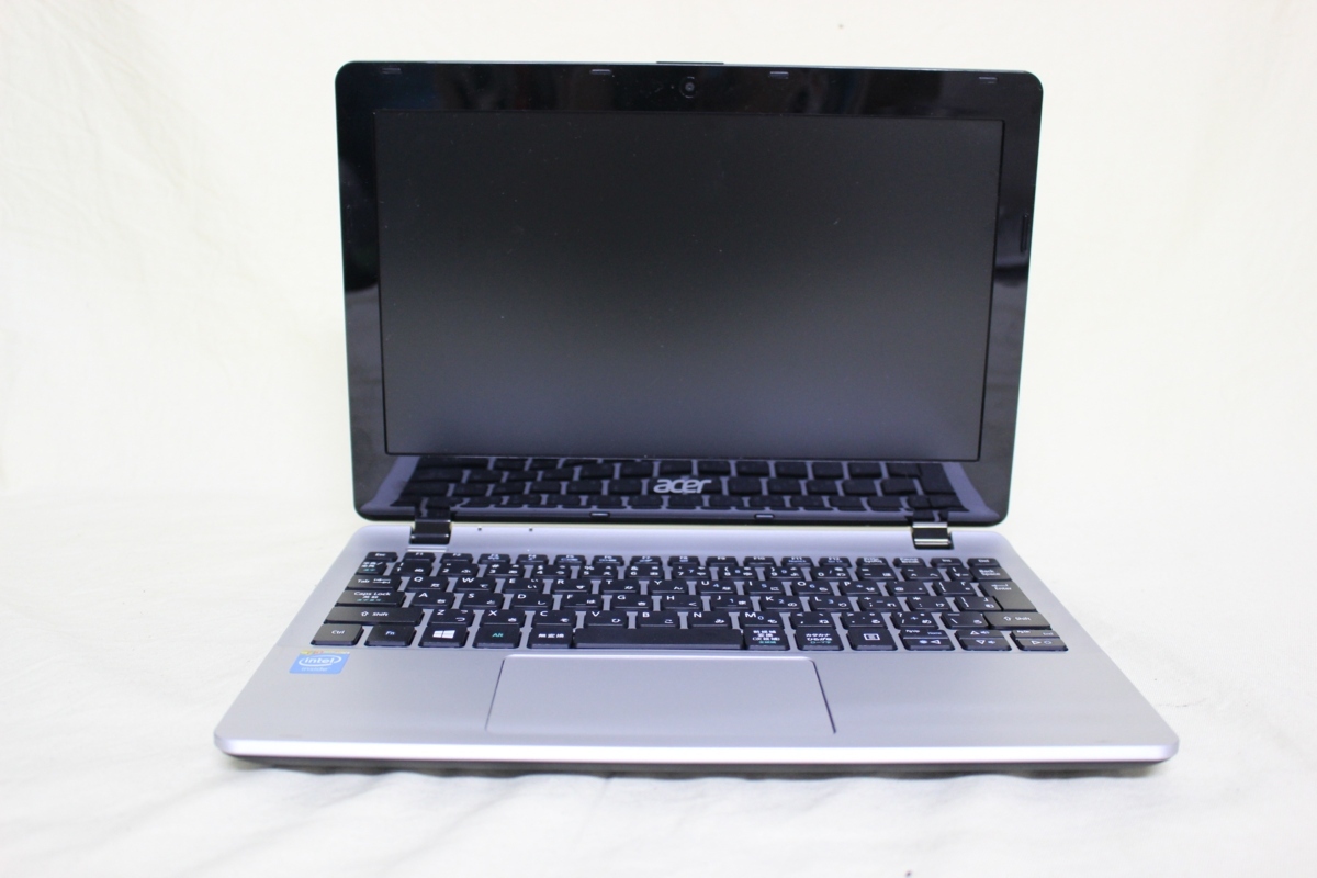 中古ノートパソコ ACRE エイサー Celeron N2830 メモリ4GB HDD500GB OSなし