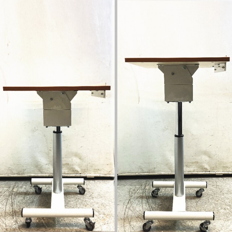 не использовался )SAKAE/ Sakae подниматься и опускаться наклонение верстак 750x500xH800~1000