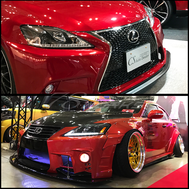 再入荷 レクサス IS ISF ISC 后期 ルック ヘッドライト ブラック 流れるウインカー フロント HID LED 前期 GSE20 20系 パーツ 外裝 78WORKS