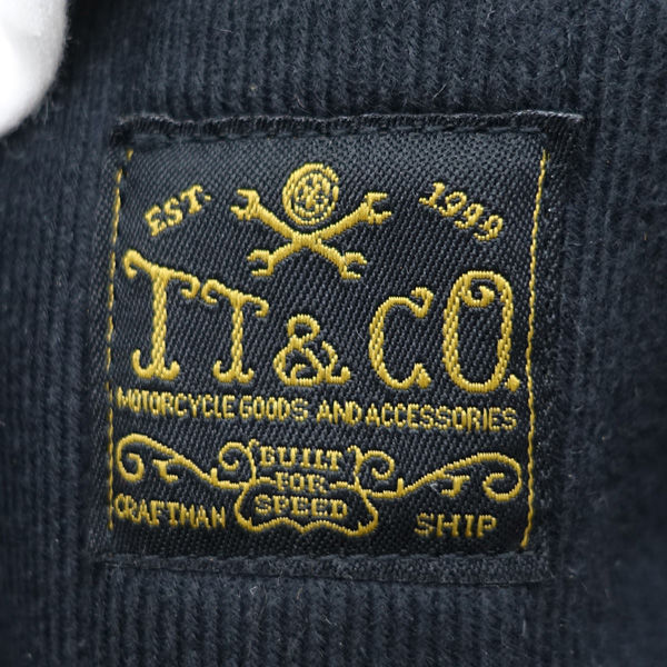 ★ TT&CO ティーティーアンドカンパニー フルフェイスヘルメット マットブラック サイズ表記なし 中古品 TT01 (0220527272)
