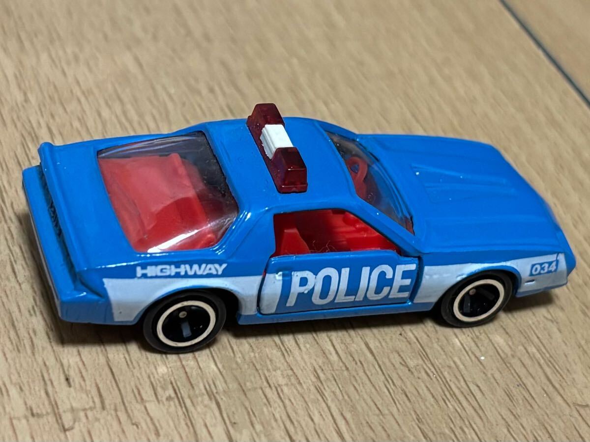  Tomica сделано в Японии No.F34 Chevrolet Camaro Police машина 1985 год прекрасный товар 