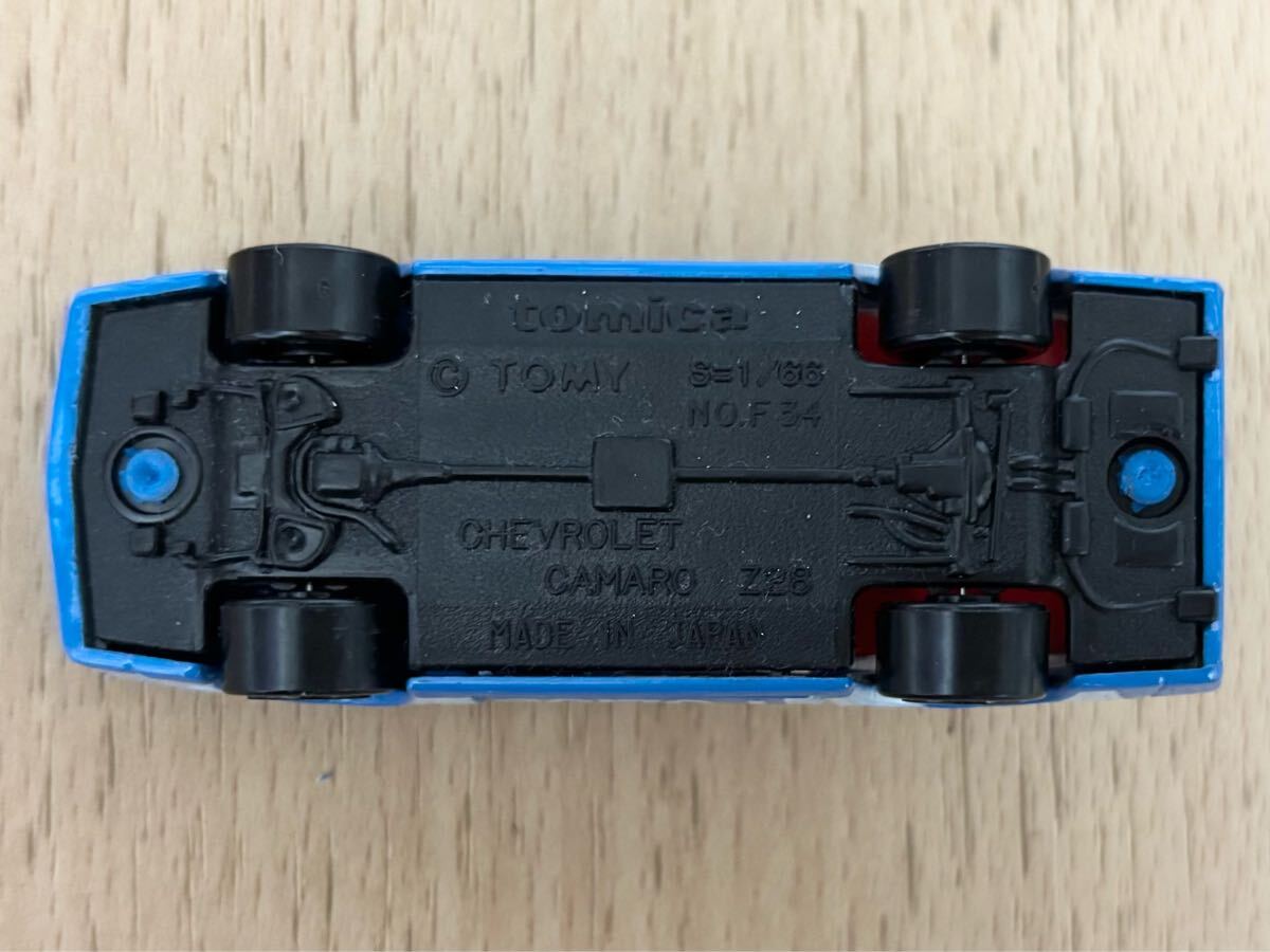  Tomica сделано в Японии No.F34 Chevrolet Camaro Police машина 1985 год прекрасный товар 
