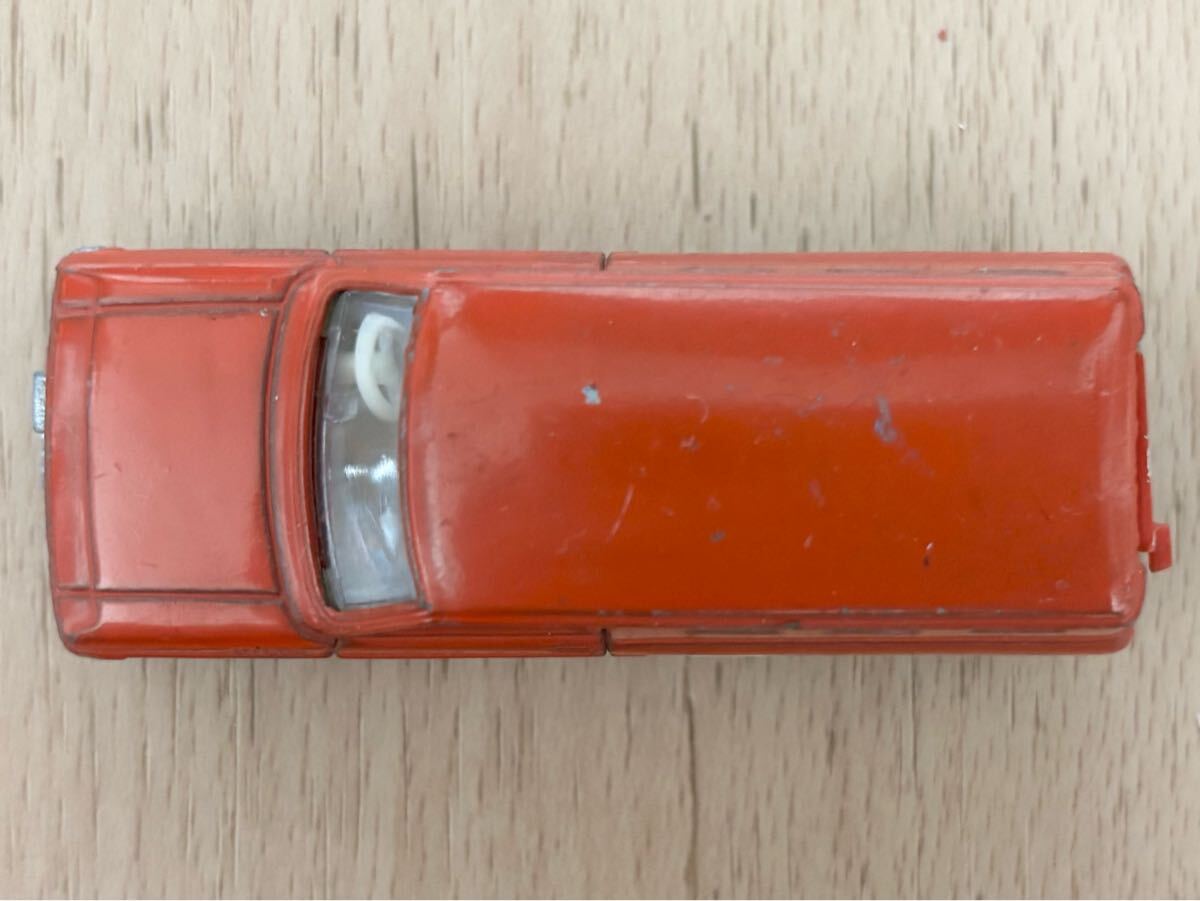  Tomica сделано в Японии No.64 Toyota Hilux почтовая машина 1973 год старый колесо 