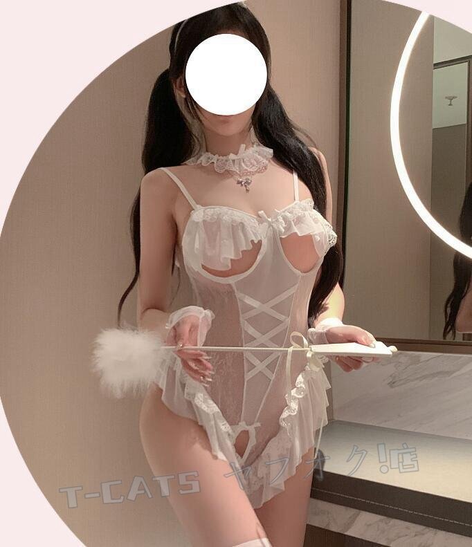 ☆新品インナーウエアladiesレディース 魅惑Styleセクシー 素?cái)?人気 ボディスーツ ホワイト
