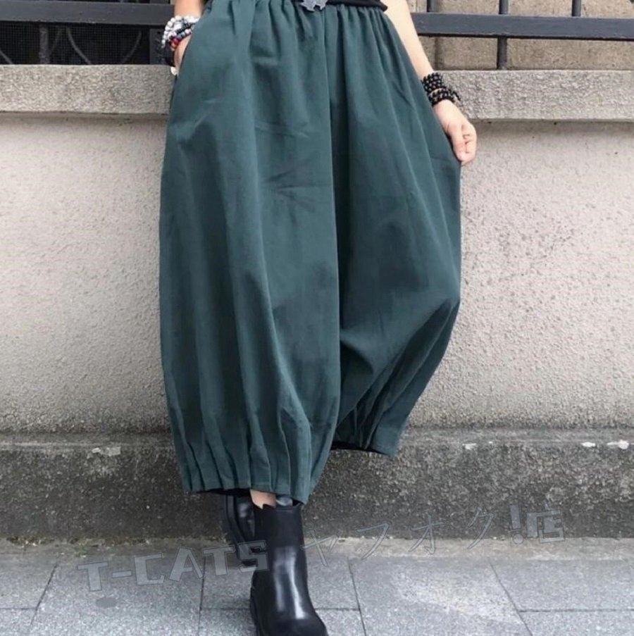 * новый товар широкий Silhouette ba Rune брюки ko Kuhn танцевальный костюм мужской женский унисекс cargo Корея Street свободно .