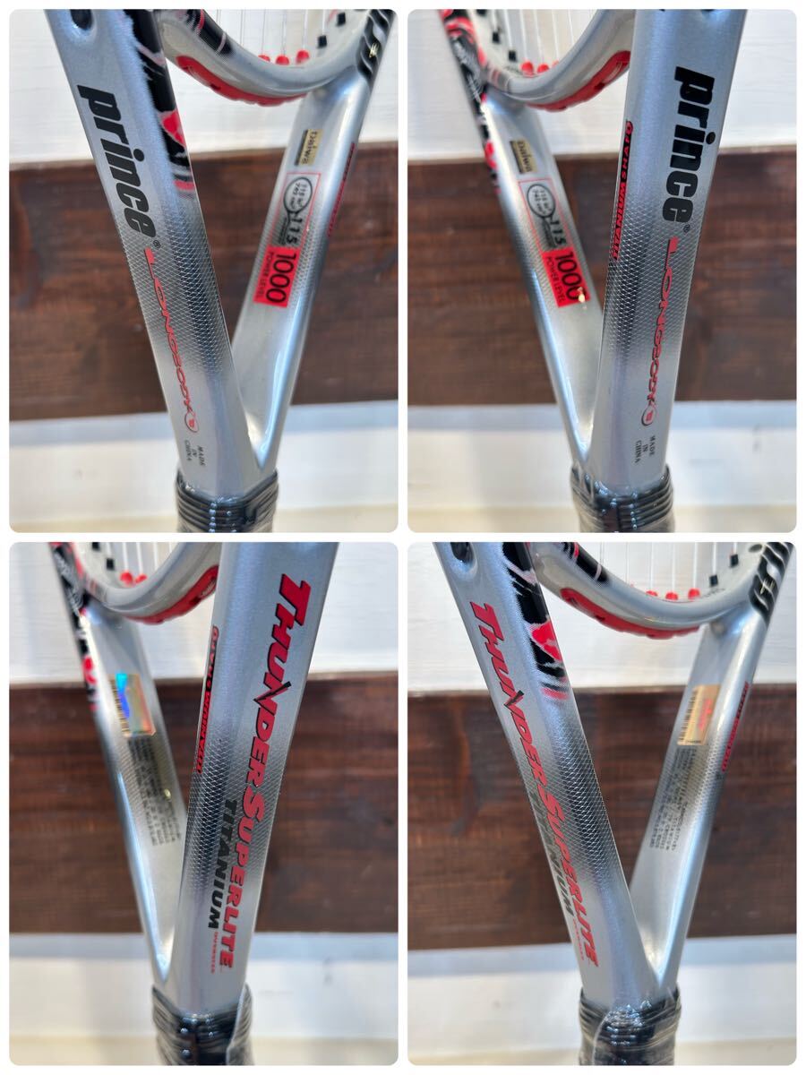 ◇テニスの王子様・赤澤吉朗モデル◇ prince サンダースーパーライトチタニウ 希少】テニスの王子様 赤澤吉朗 プリンス サンダー スーパー