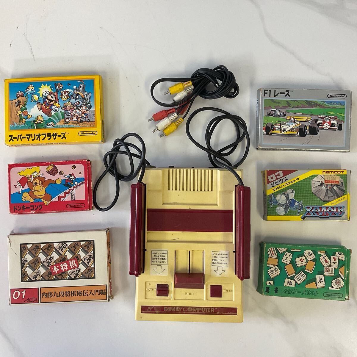 .MK46-60T nintendo Family компьютер Famicom HVC-002 корпус soft 6 позиций комплект Super Mario Brothers zebi незначительный электризация работоспособность не проверялась 