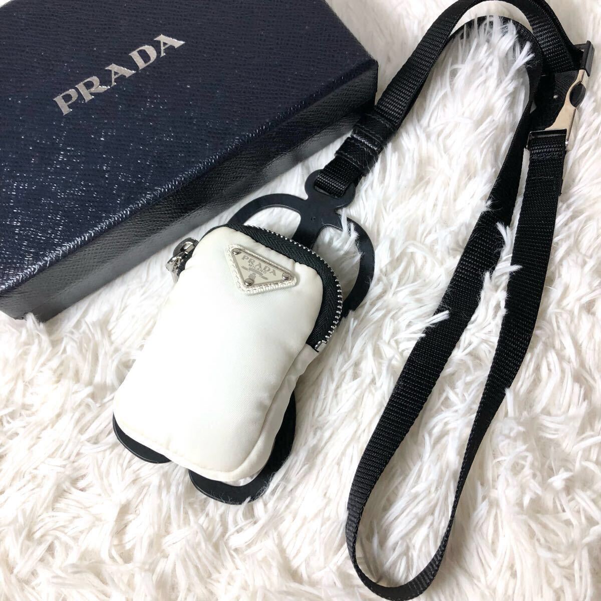 PRADA モバイル ポーチ スマートフォンホルダー スマホショルダーストラップ 楽天市場】プラダ スマホケース レディース メンズ ポーチ付