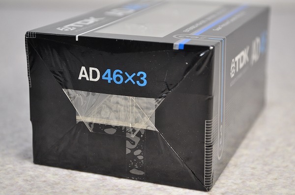未開封■未使用 TDK カセットテープ 3本セット AD46 ノーマルポジション 片面23分/往復(fù)46分