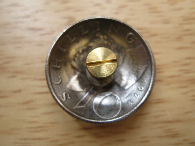 コンチョ　オーストリア　１０シリング　イーグル　２５ｍｍ_画像3