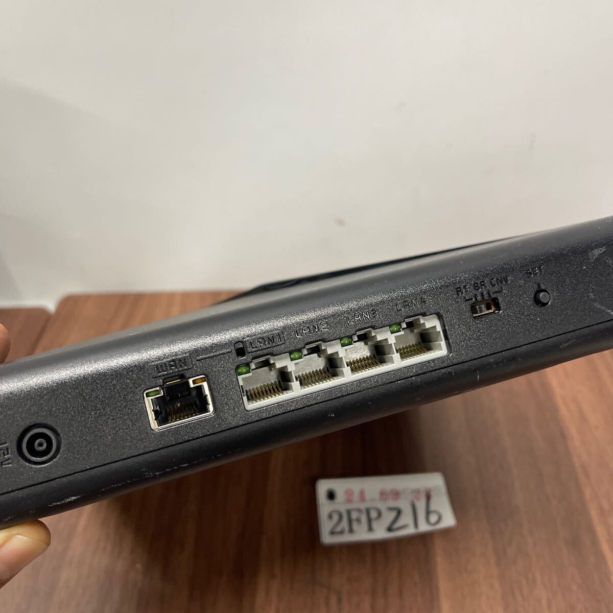 「2FP216」NEC Aterm 無線LANルーター WX3600HP 電源アダプター無し　動作品　本体のみ（240928）_画像5