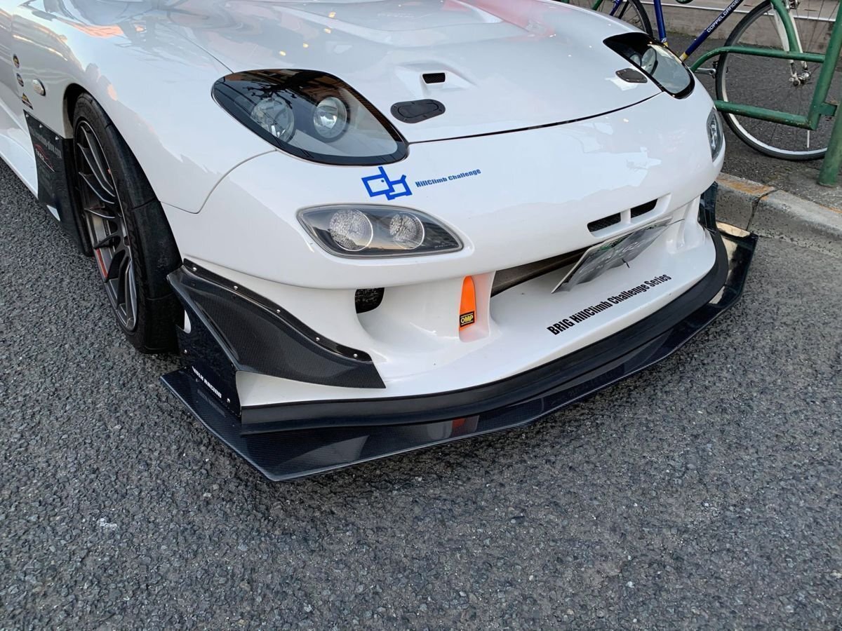 ?カーショップグロウ 汎用 フロントアンダーパネル FRP制 マルチディフレクター セット RX-7 FC3S FD3S