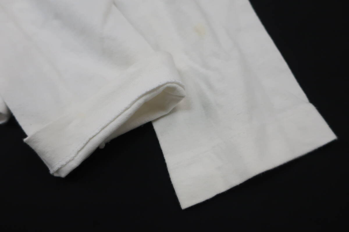 ★【S送900円】2476　PLAY COMME des GARCONS　プレイ コムデギャルソン　AZ-T041　レディース　長袖カットソー　白×ボーダー　S　AD2005