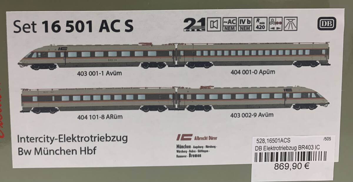 LS MODELS 16501ACS DB ET403 4 обе комплект 