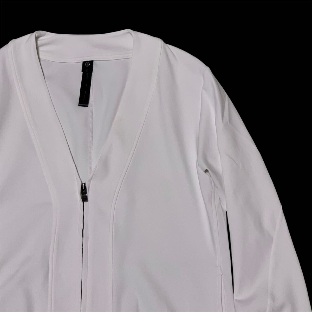 送料込！最終値下げ　定3.8萬　wjk ダヴルジェイケイ　zip-up cardigan ジップアップカーディガンM ホワイト
