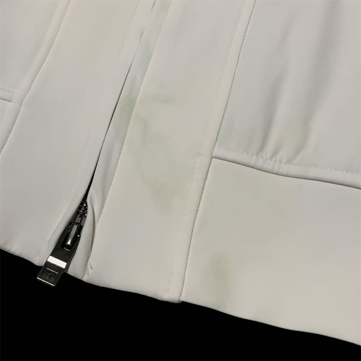 送料込！最終値下げ　定3.8萬　wjk ダヴルジェイケイ　zip-up cardigan ジップアップカーディガンM ホワイト